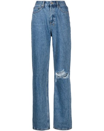 Ksubi High Waist Jeans - Blauw