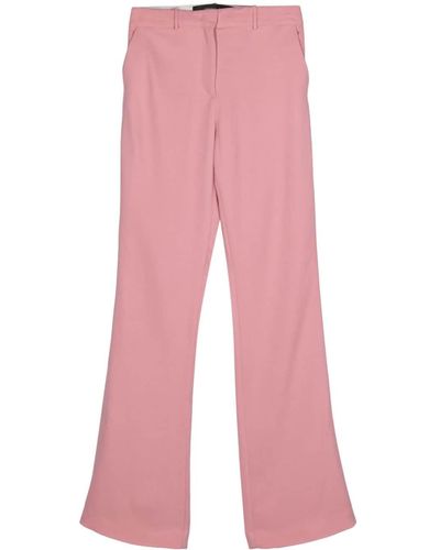 FEDERICA TOSI High-waist Flared Pants - Pink