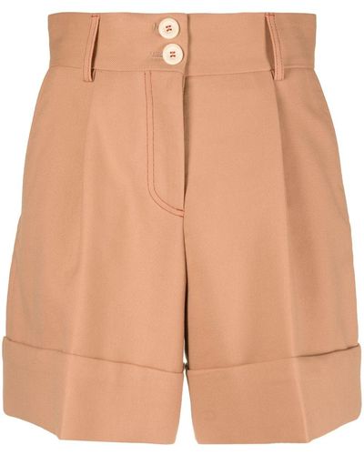 See By Chloé Shorts Met Geplooid Detail - Meerkleurig