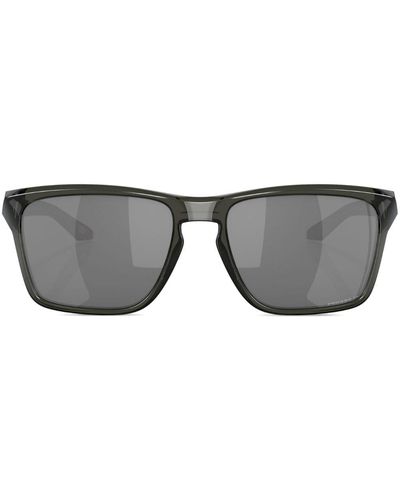 Oakley Sonnenbrille mit eckigem Gestell - Grau
