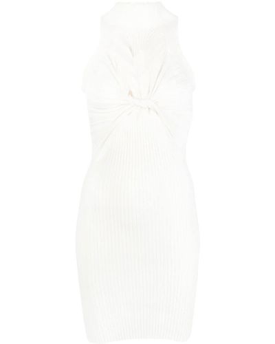 Dion Lee Twist Cut-out Detail Dress - White