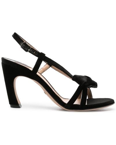 Chloé Oli Heeled 90mm Sandal - Black