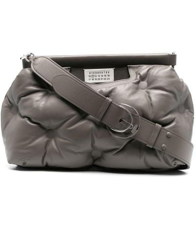 Maison Margiela Medium Glam Slam Classique Shoulder Bag - Grey