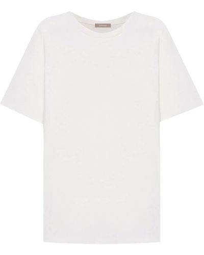 12 STOREEZ Klassisches T-Shirt - Weiß