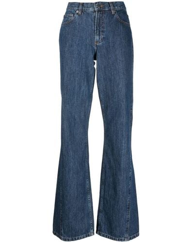 A.P.C. Flared Jeans - Blauw