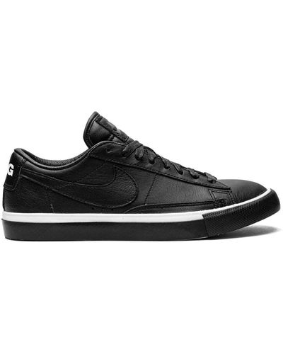 Nike X Comme Des Garçons Blazer Low Sneakers - Black