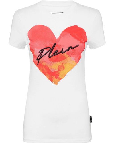 Philipp Plein Sexy Pure Fit Cotton T-shirt - White