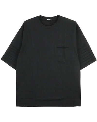 Undercover T-shirt en coton à rayures - Noir
