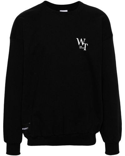 WTAPS Locks Cotton Sweatshirt - Black