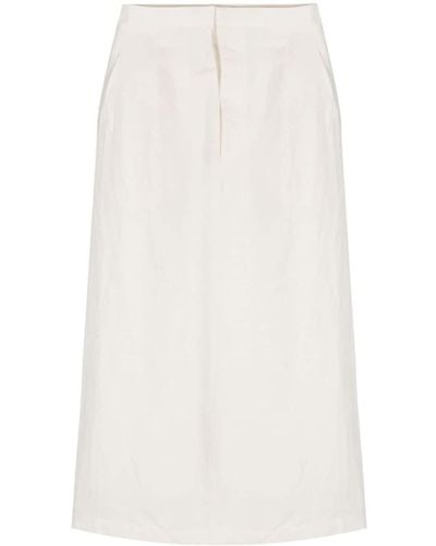 Uma Wang Gone maxi skirt - Blanco