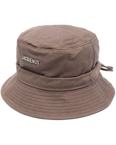 Jacquemus Le Bob Gadjo Bucket Hat - Brown