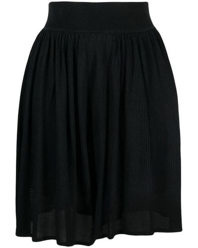 Tory Burch Lightweight Knitted Shorts - Black