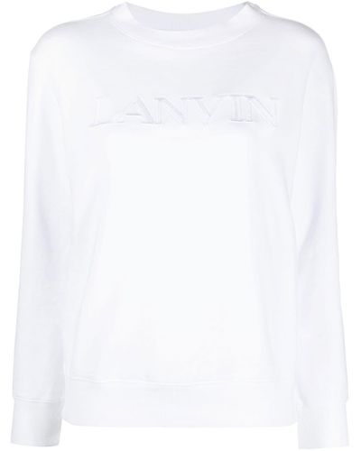 Lanvin Sweater Met Ronde Hals - Wit