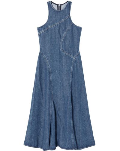 RE/DONE レーサーバック ドレス - ブルー