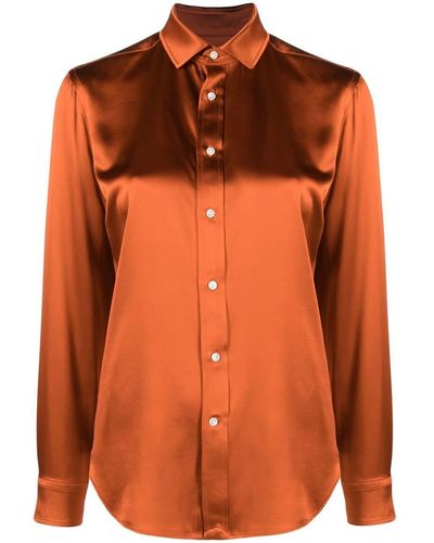 Polo Ralph Lauren Camisa de manga larga - Naranja