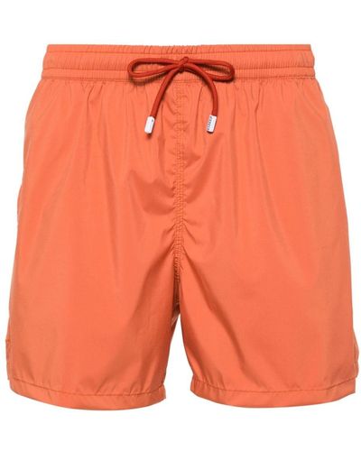 Fedeli Madeira Swim Shorts - Orange