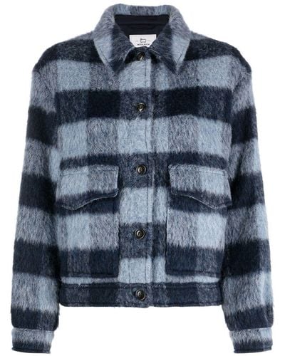 Woolrich Button-up Jack - Blauw