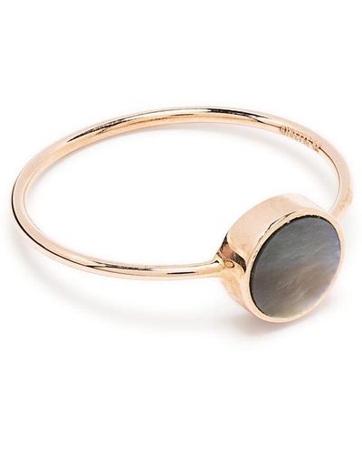 Ginette NY Mini Ever Mother-of-pearl Ring - Multicolour