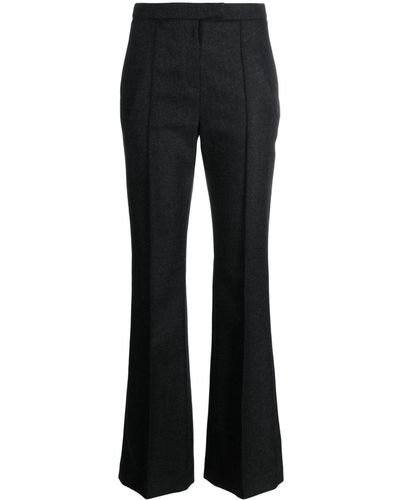 LVIR Wool Bootcut Pants - Black