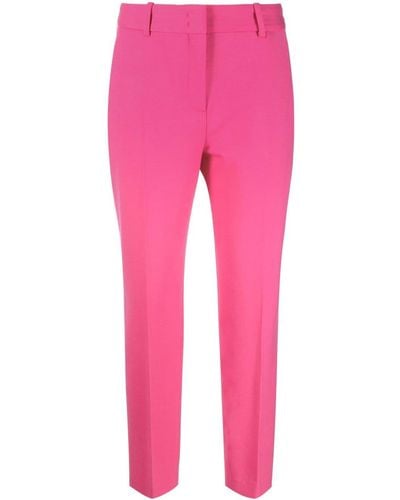 Ermanno Scervino Slim-cut Taiolred Trousers - Pink