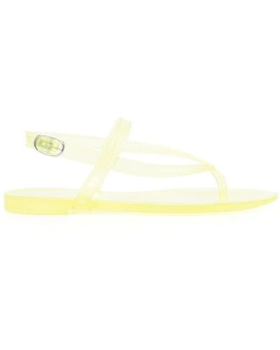 Stuart Weitzman Summer Jelly Sandals - Yellow