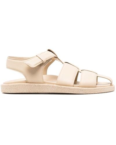 Officine Creative Inner Caged Leather Sandals - Natural