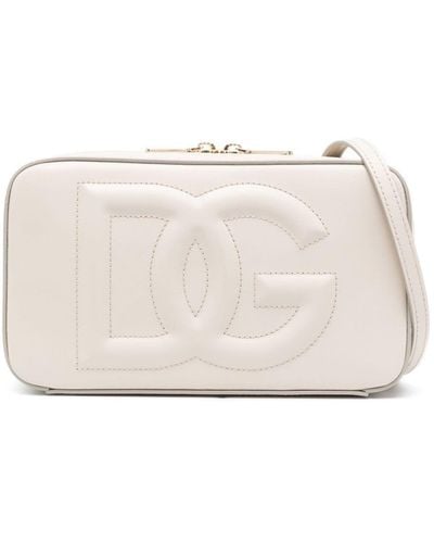 Dolce & Gabbana Dg ステッチ 2way ショルダーバッグ - ナチュラル