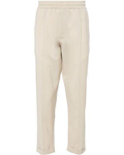 Low Brand Taylor Mid-rise Chinos - Natural