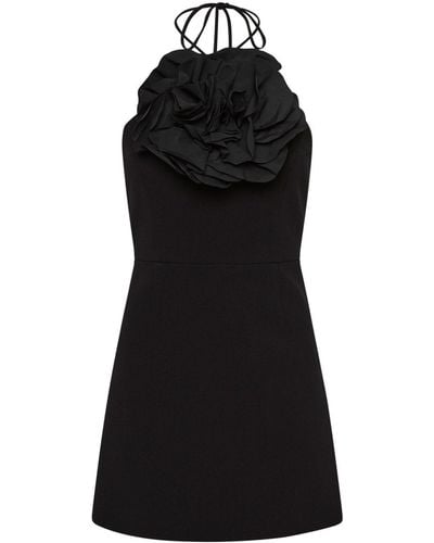 Rebecca Vallance Odetta Halterneck Mini Dress - Black