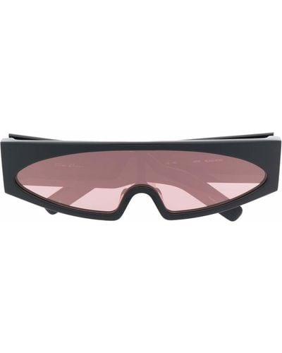 Rick Owens Gene Slim D-frame Sunglasses - Black