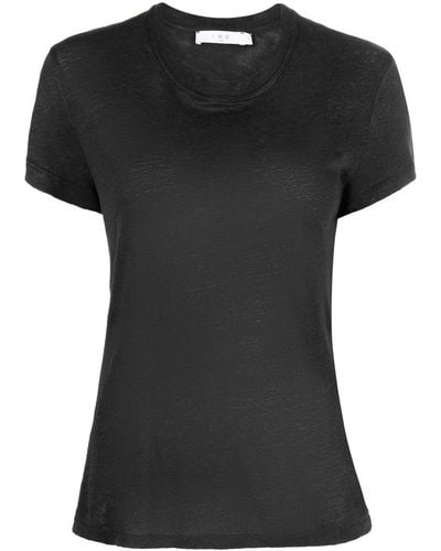 IRO Cap-sleeve T-shirt - Black