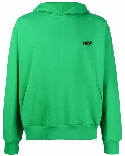 Styland Hoodie Met Logoprint - Groen