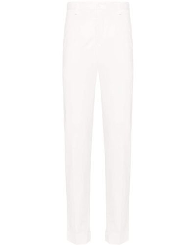 Incotex Pantalones ajustados - Blanco