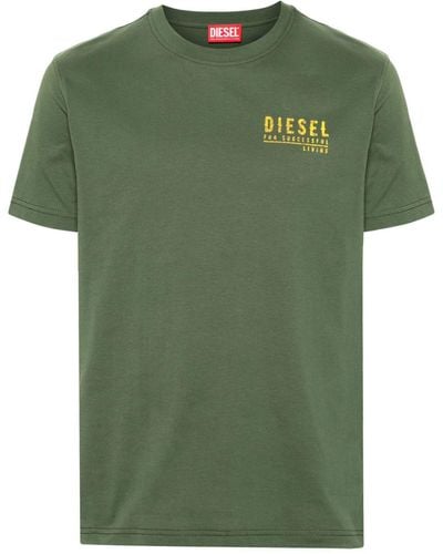 DIESEL T-diegor-k72 Tシャツ - グリーン