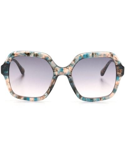 Gigi Studios Renata Oversize-frame Sunglasses - Blue