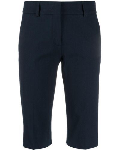 Piazza Sempione Knee-length Tailored Shorts - Blue