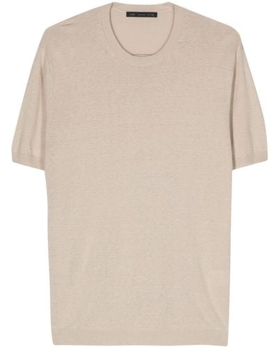 Low Brand Camiseta de punto fino - Neutro