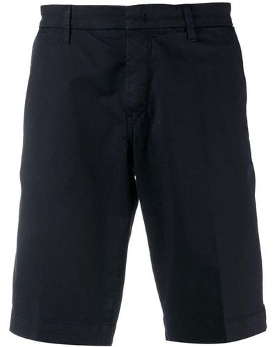 Fay Plain Bermuda Shorts - Blue