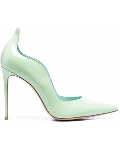 Le Silla Deco Ivy 100mm Court Shoes - Green