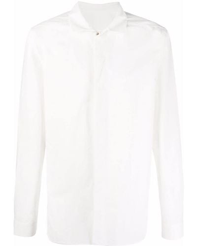 Rick Owens Camisa de manga larga - Blanco