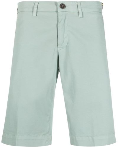 Canali Katoenen Shorts - Blauw