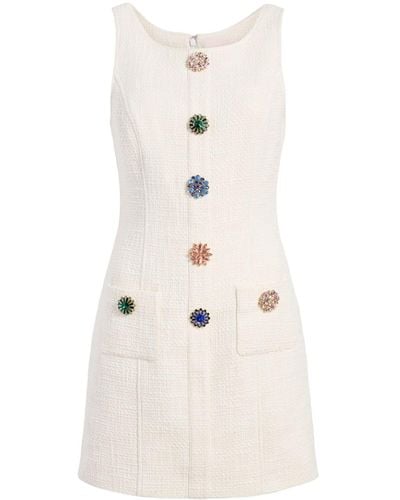 Cinq À Sept Randi Tweed Mini Dress - Natural