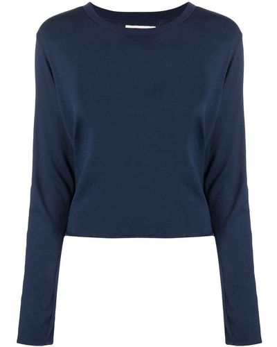 The Great Klassisches Langarmshirt - Blau