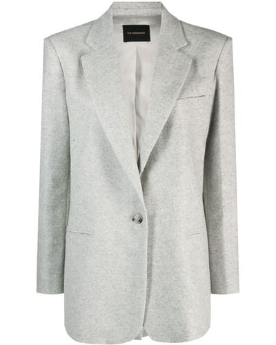 ANDAMANE Gula Wool-blend Blazer - Grey
