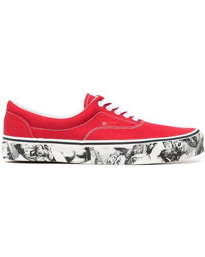 Undercover Lace-up Low-top Sneakers - Red