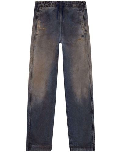 DIESEL Pantalon de jogging D-Martians en jean - Bleu