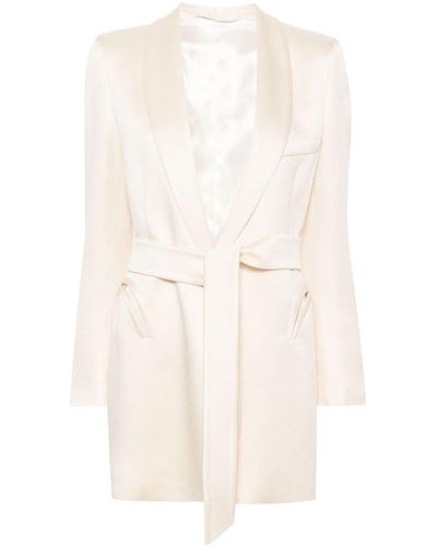 Blazé Milano Novalis Blazer Dress - White