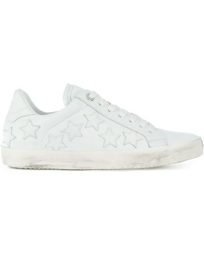 Zadig & Voltaire Ster Patches Sneakers - Wit
