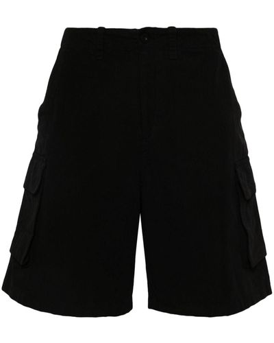 Our Legacy Mount Cotton Cargo Shorts - Black
