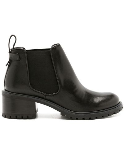 Sarah Chofakian Alexia Leather Boots - Black